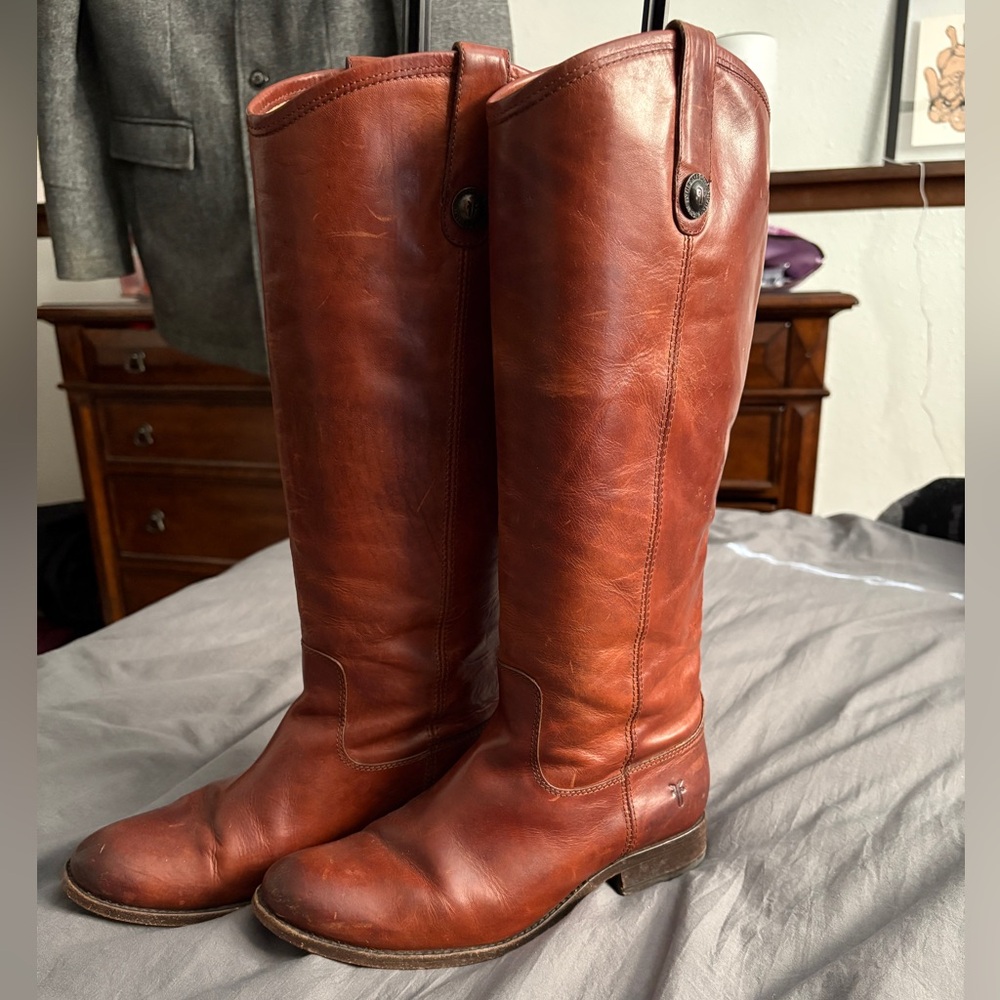 Frye Melissa Button Boots Size 7.5